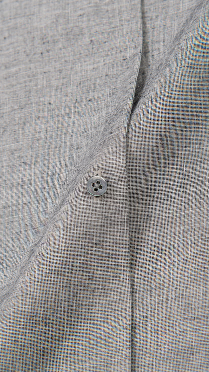 wo. high collar medium fit shirt