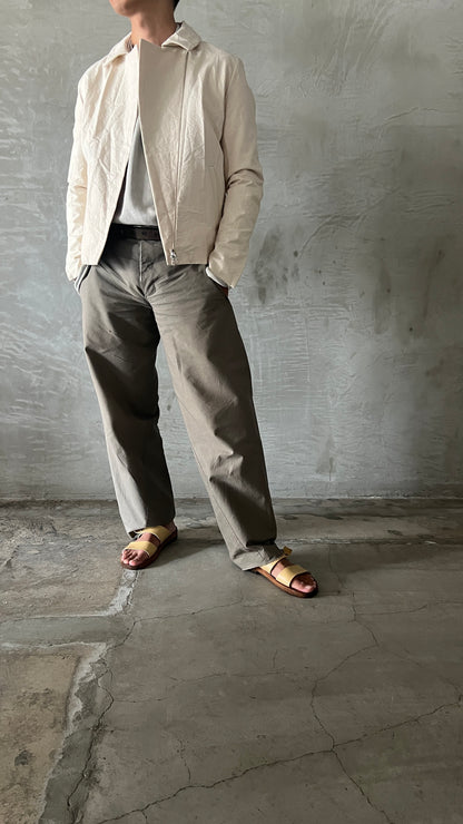 wo. diagonal zip unlined biker jacket