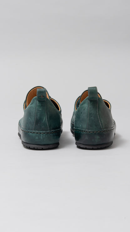 wo. double fold sneakers w/rubber