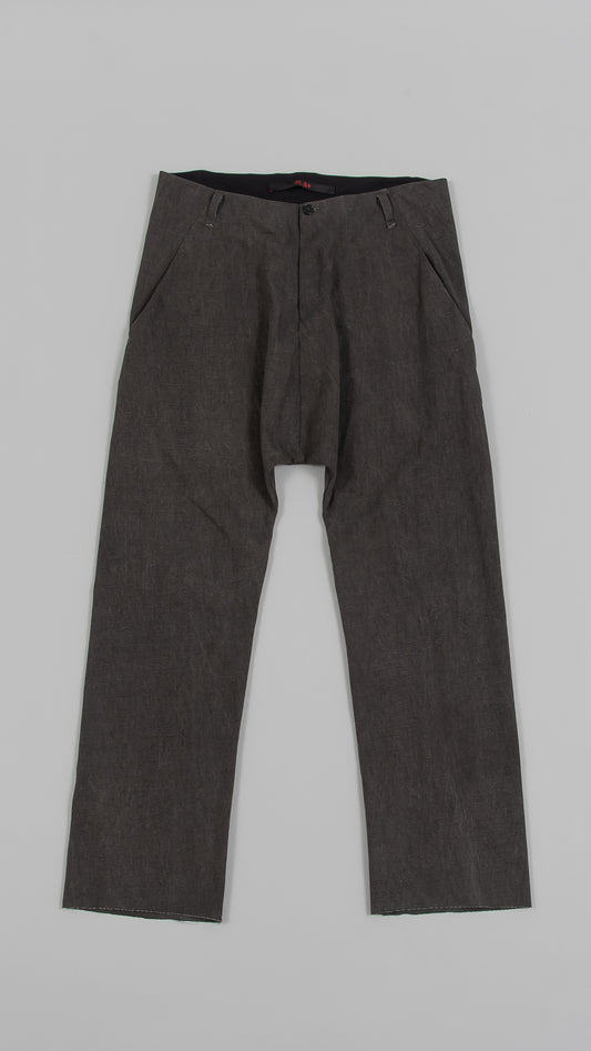 low crotch 2 pocket pants