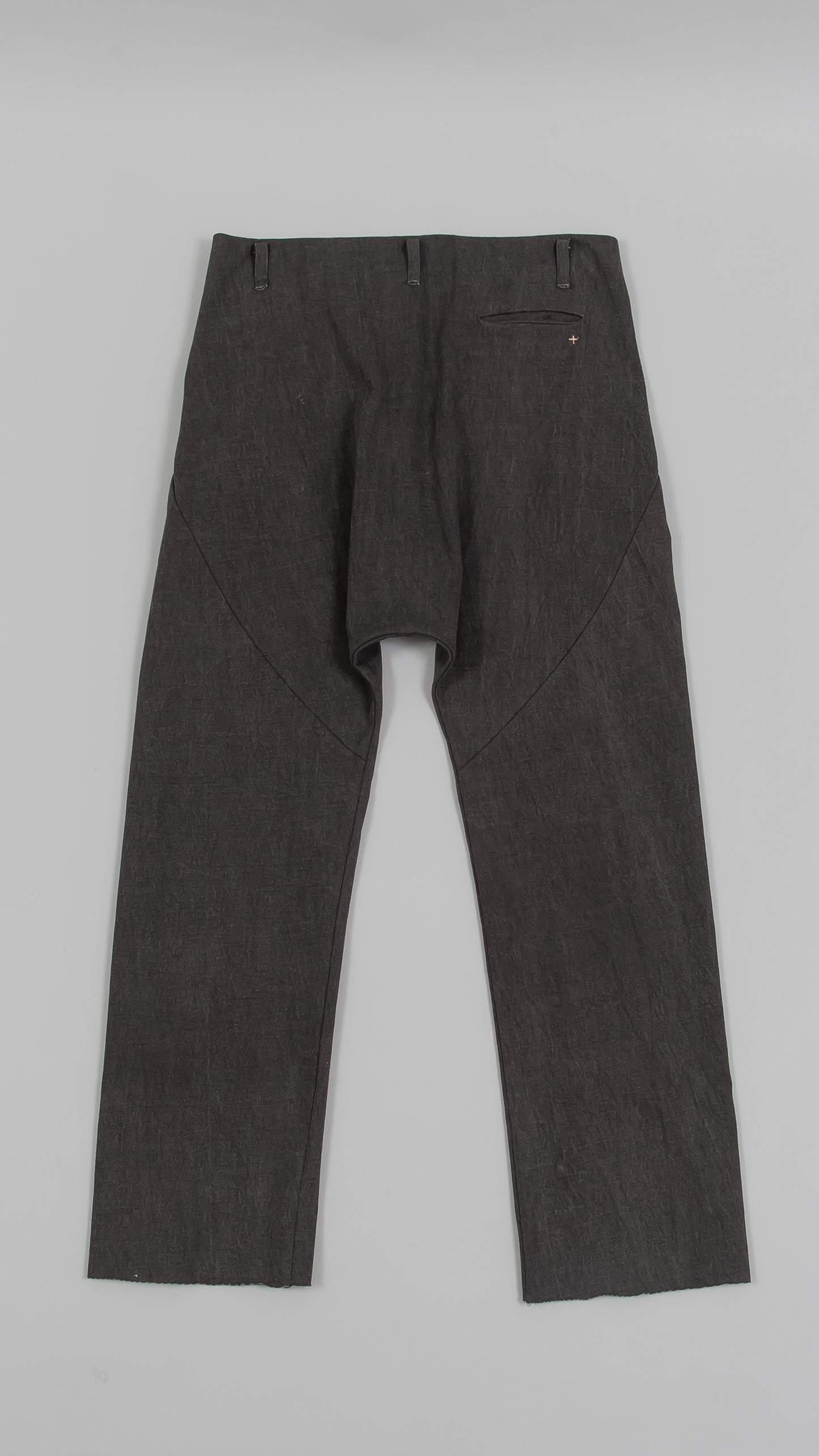 low crotch 2 pocket pants