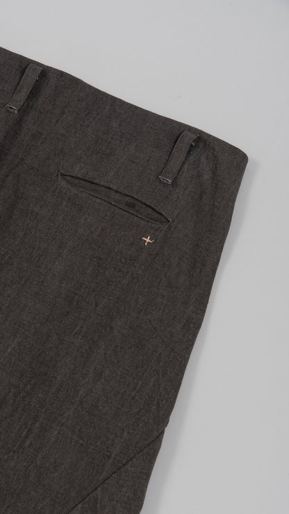 low crotch 2 pocket pants