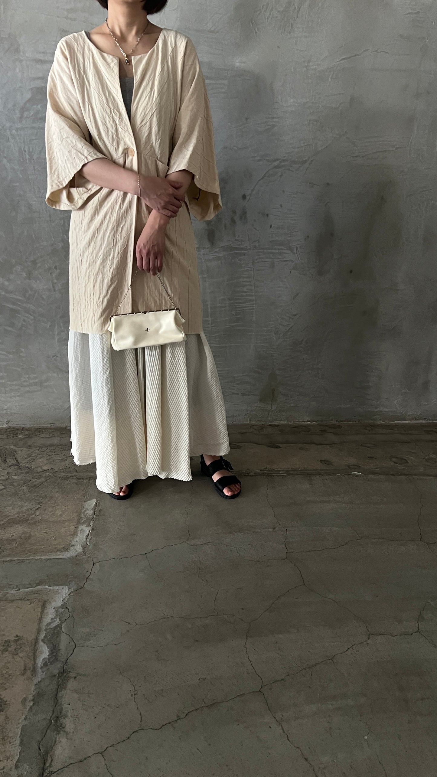 wo. wide one piece coat