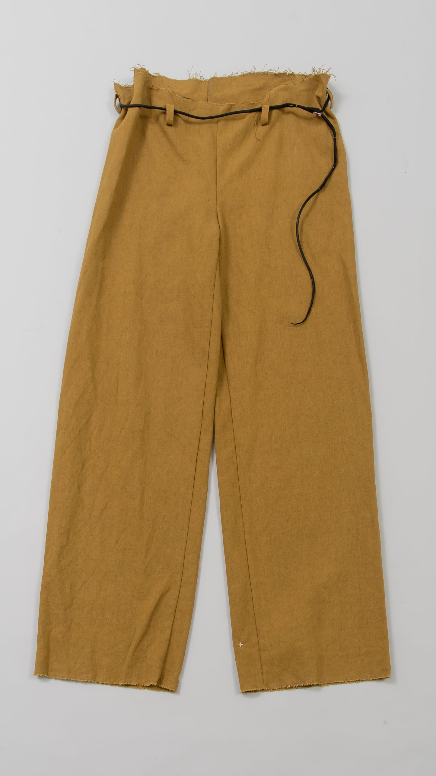 wo. wide pants w/belt