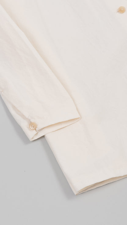 wo. wide back pleat long shirt