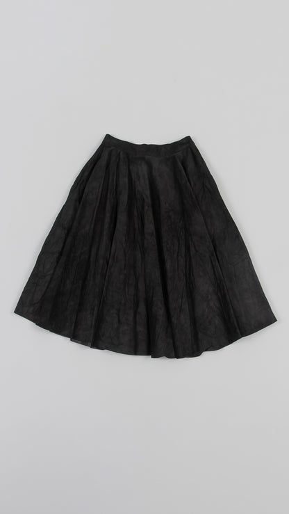 8panel buttoned skirt
