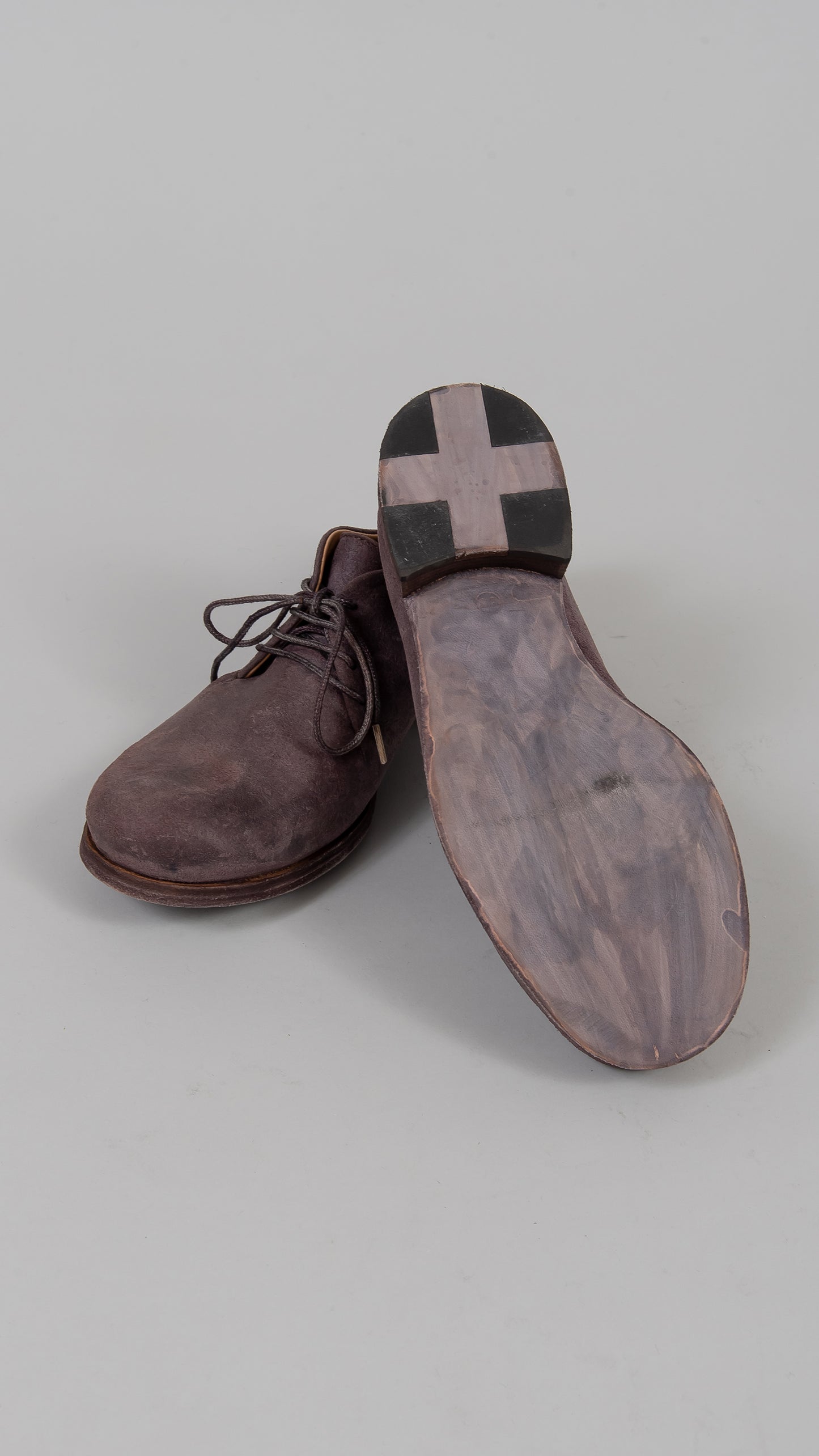 leather piece derbies