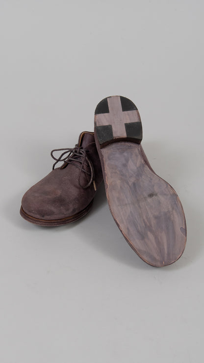 leather piece derbies