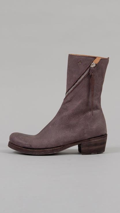 wo.side zipped tall boot w/ex heel