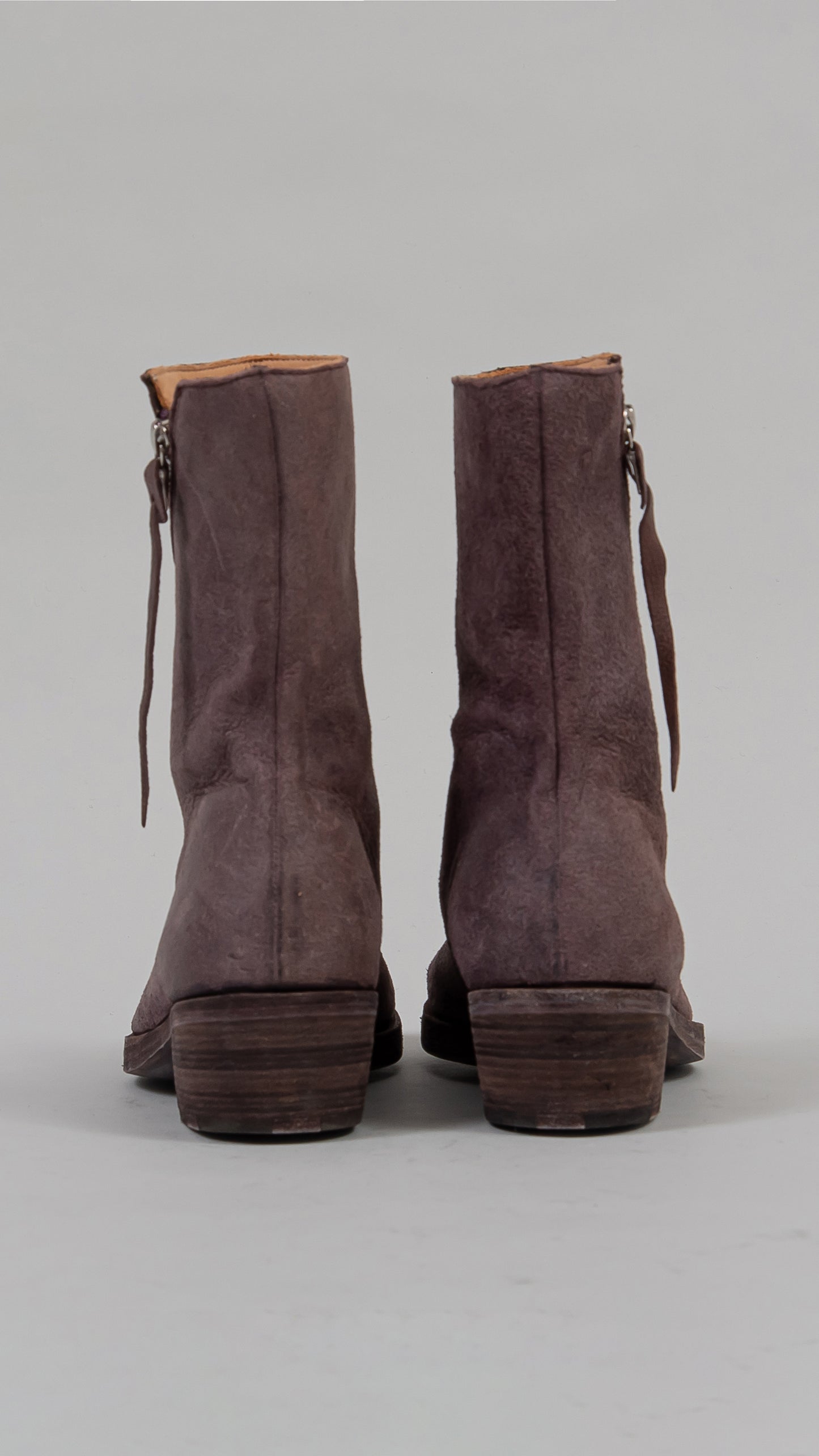 wo.side zipped tall boot w/ex heel