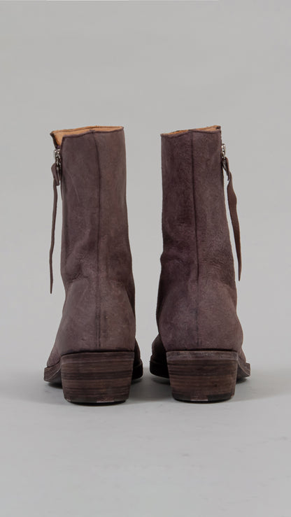 wo.side zipped tall boot w/ex heel