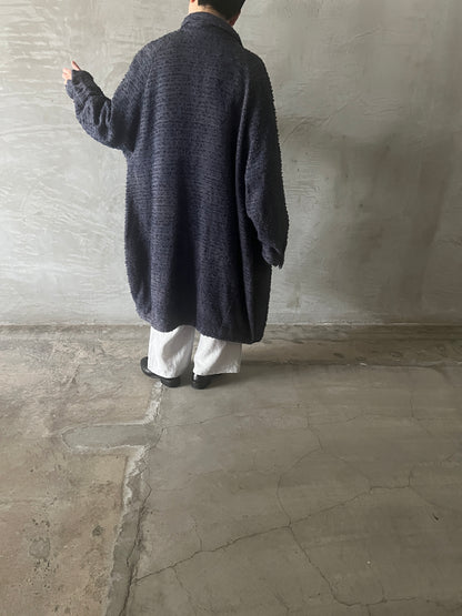 large volume design notch-lapel coat