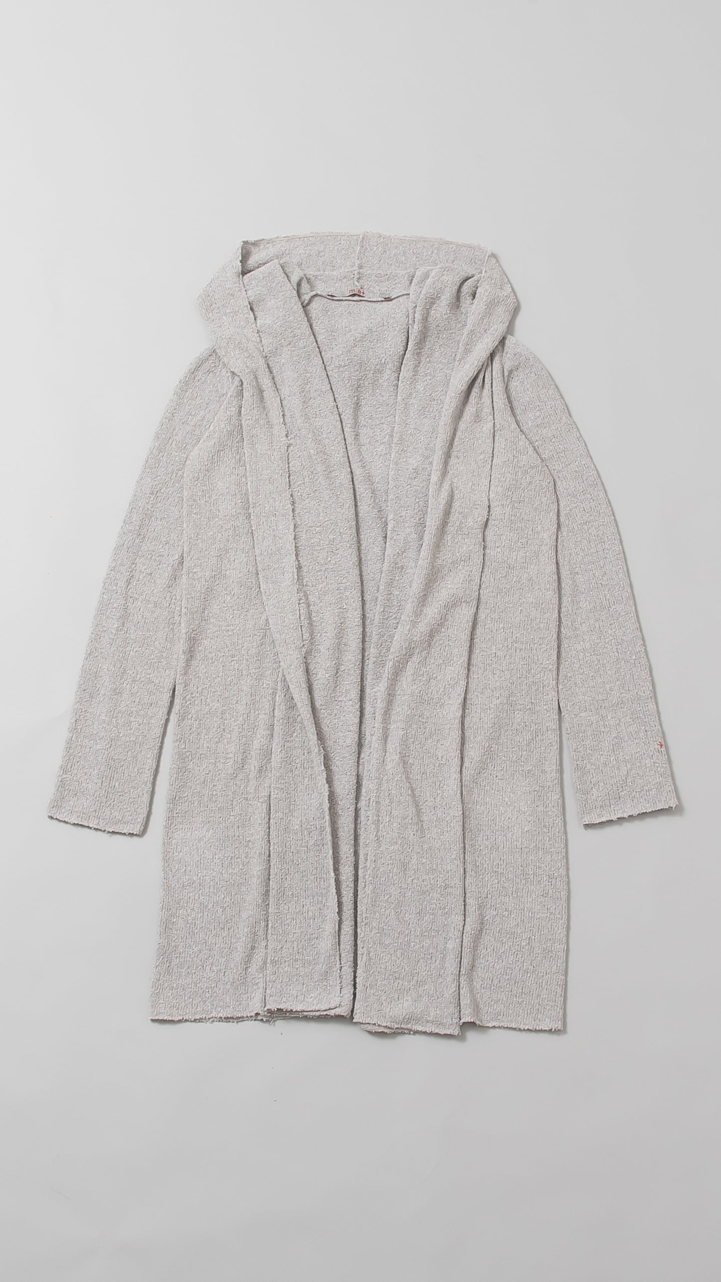 wo. double hooded cardigan