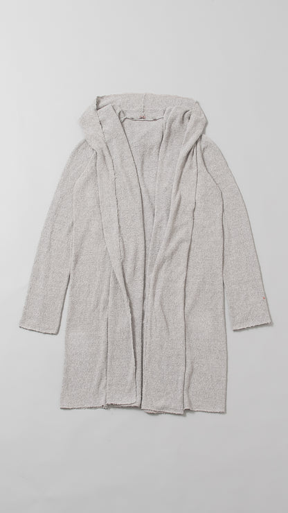 wo. double hooded cardigan