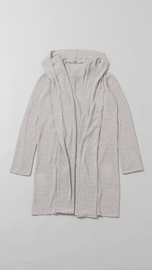 wo. double hooded cardigan