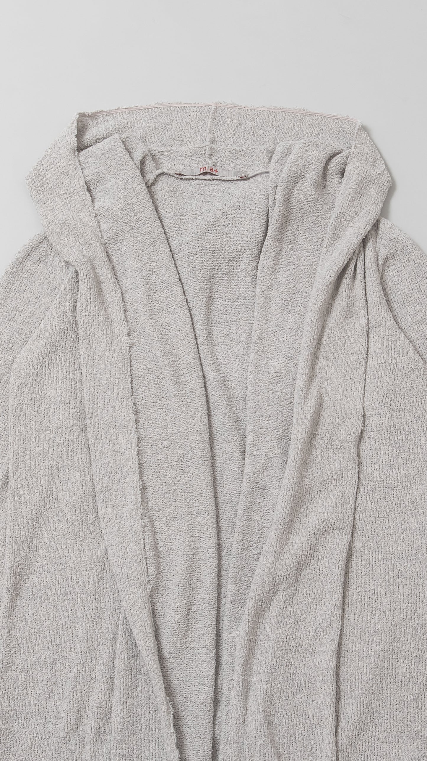 wo. double hooded cardigan