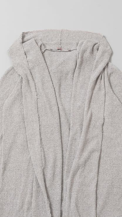 wo. double hooded cardigan
