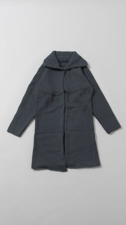 oversize one button kimono cardigan
