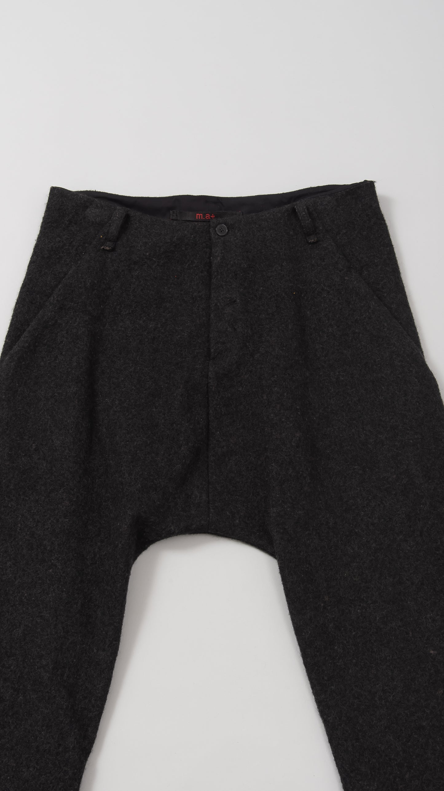 low crotch 2 pocket pants