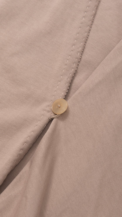 V-Neck Flared Cardigan