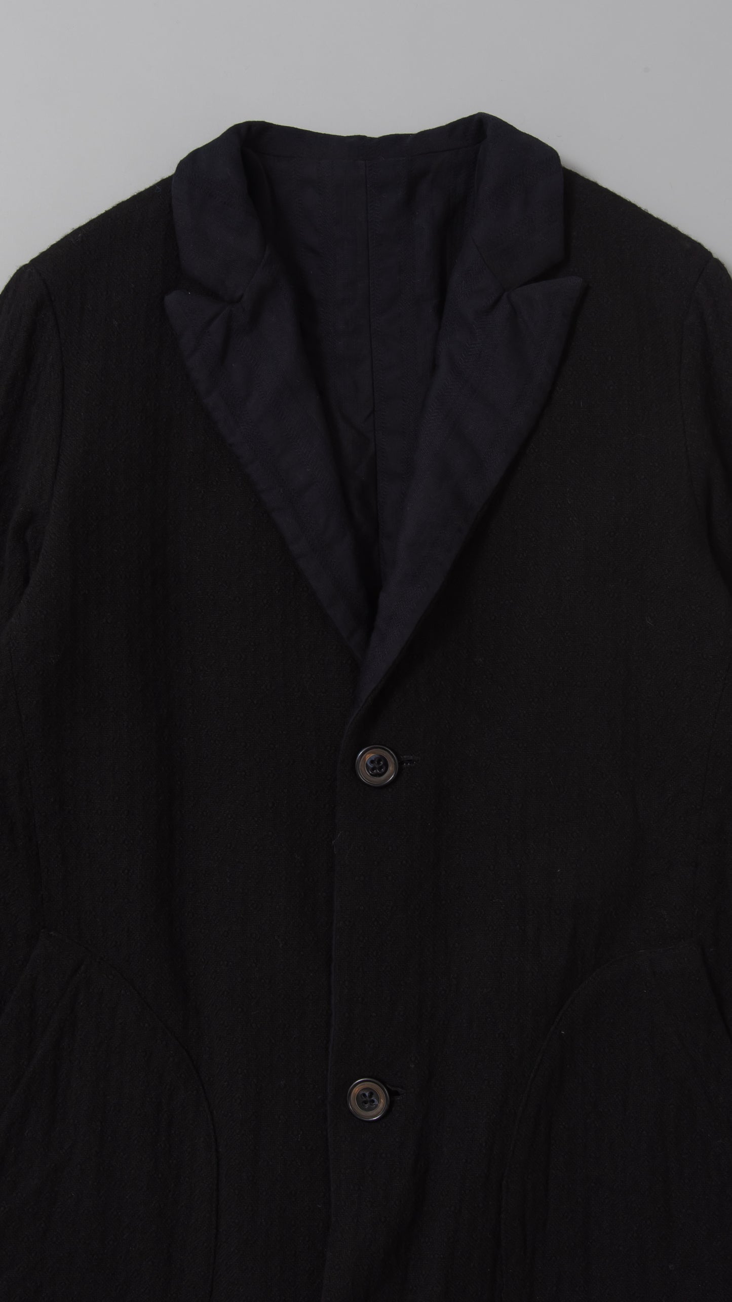 Peaked Lapel,  Reversible Coat