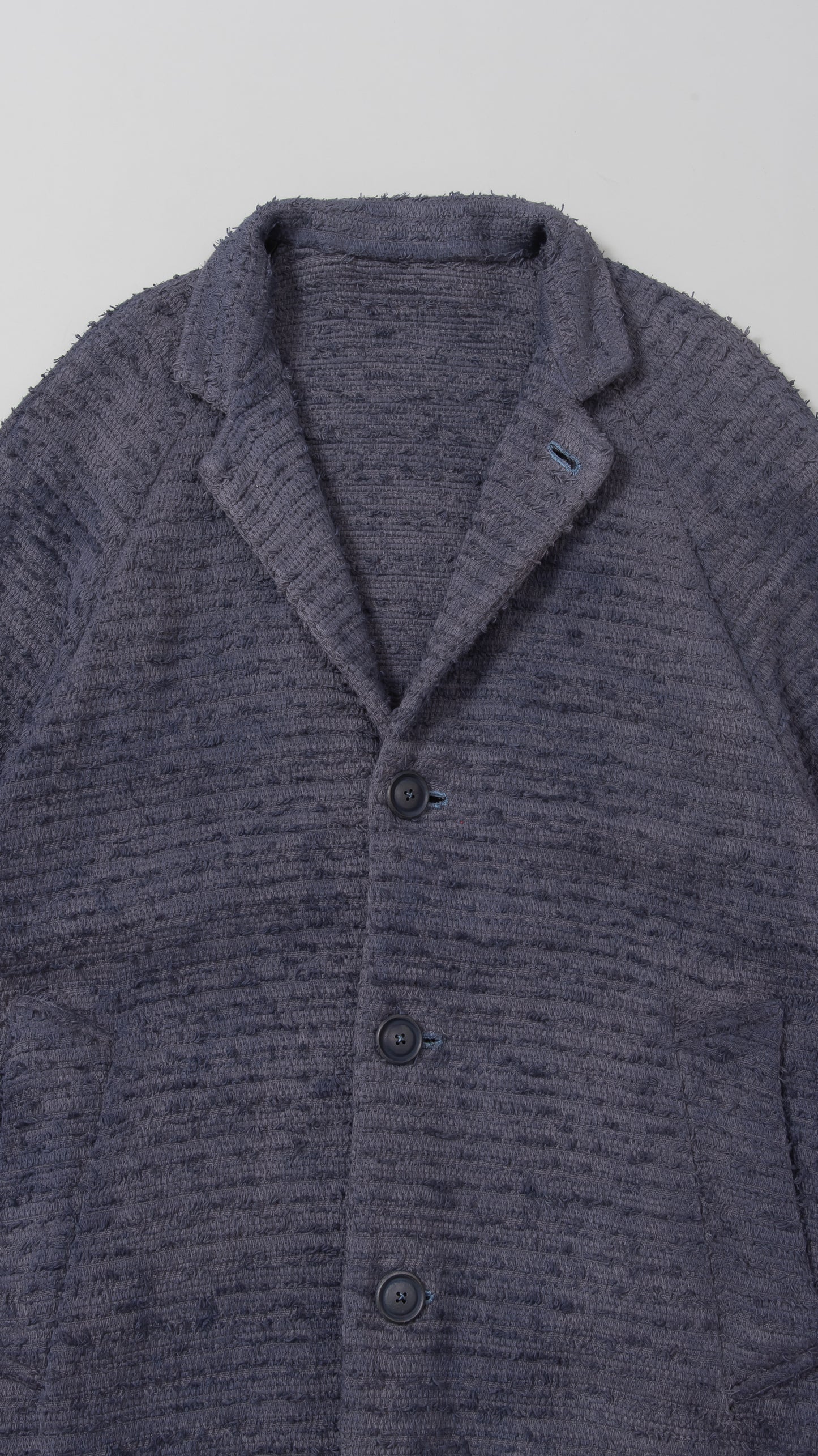 large volume design notch-lapel coat