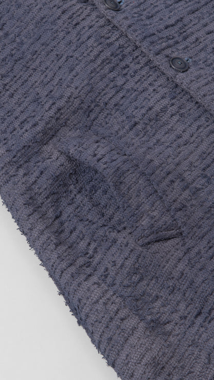 large volume design notch-lapel coat