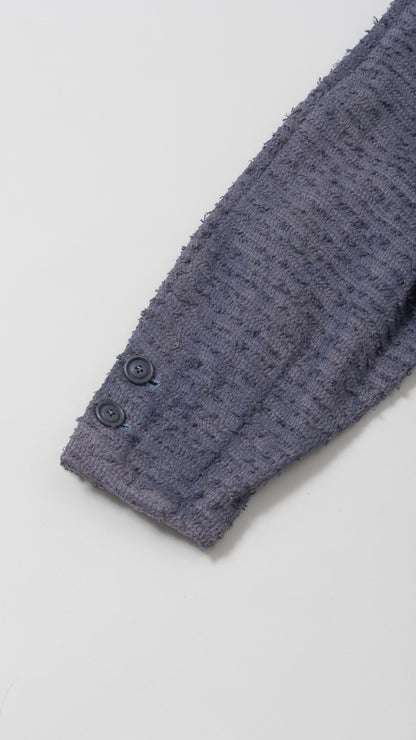 large volume design notch-lapel coat