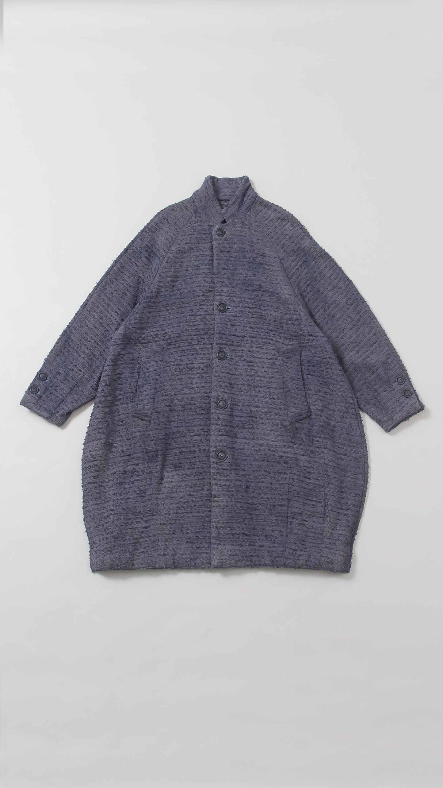 large volume design notch-lapel coat