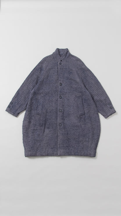 large volume design notch-lapel coat