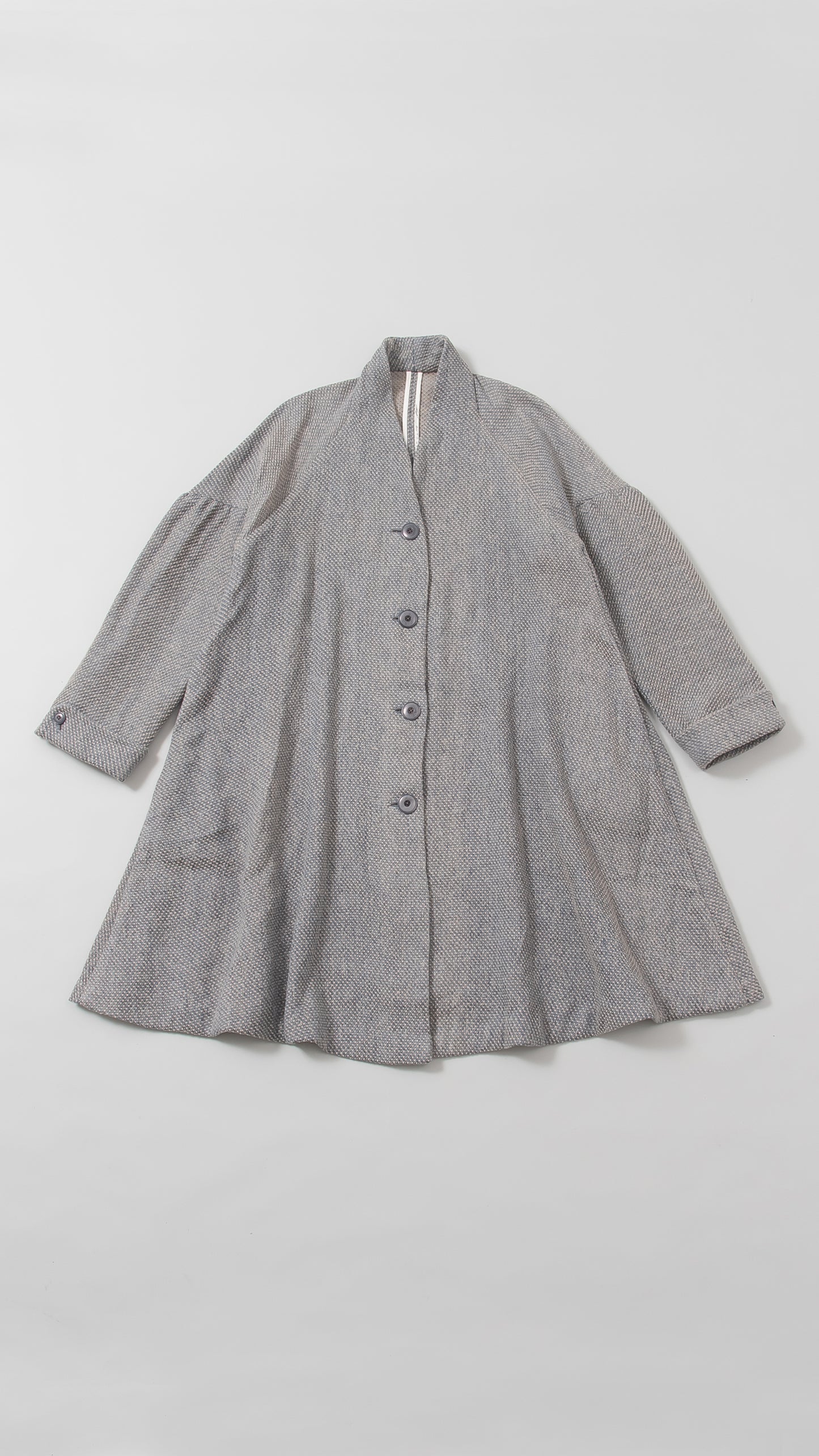 notch-lapel coat