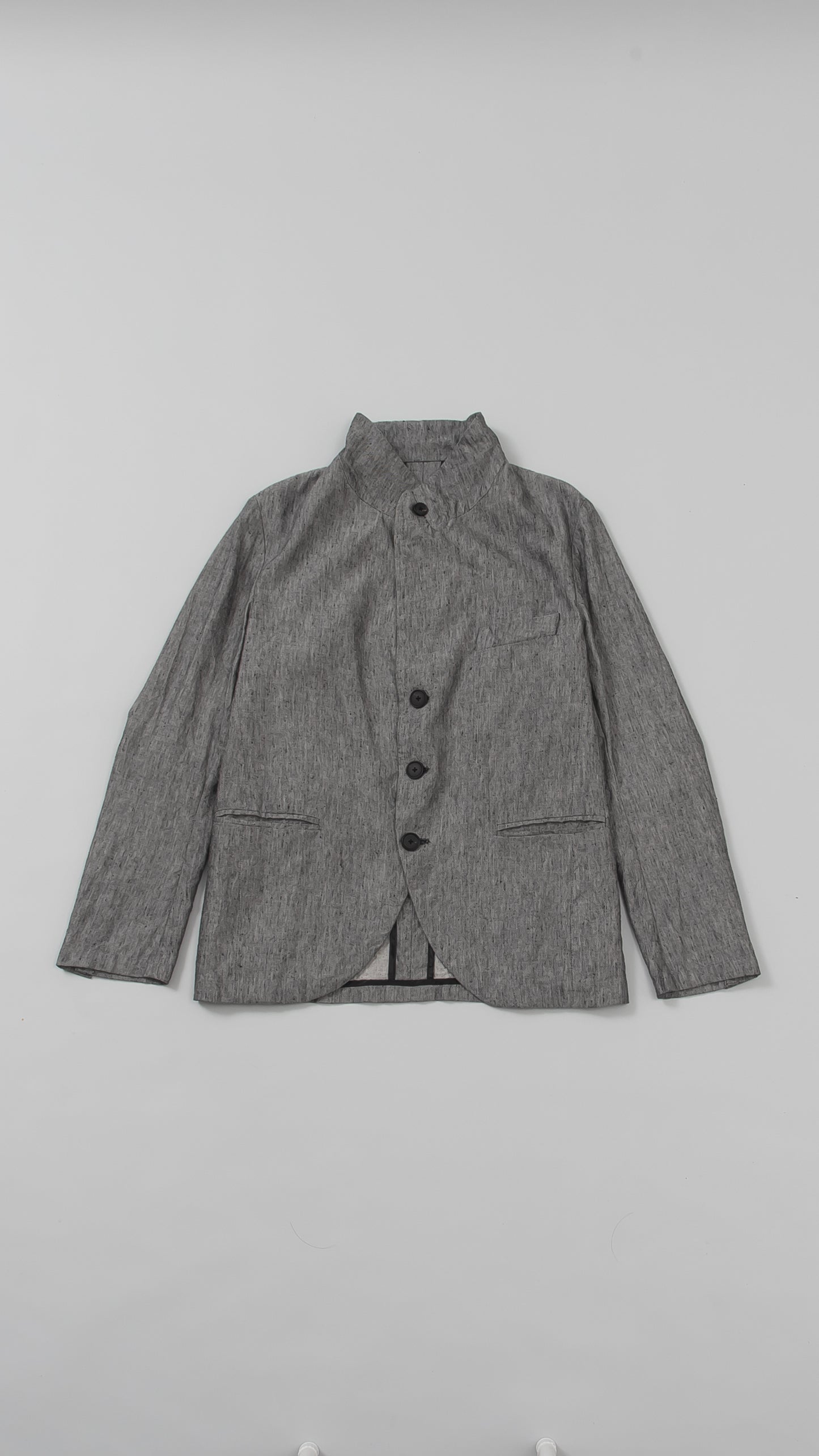 peak-lapel coat