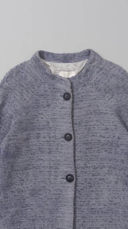 raglan split sleeve coat