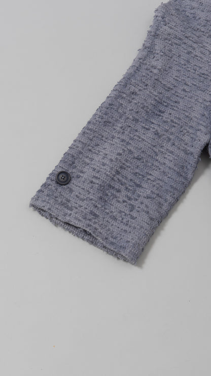 raglan split sleeve coat