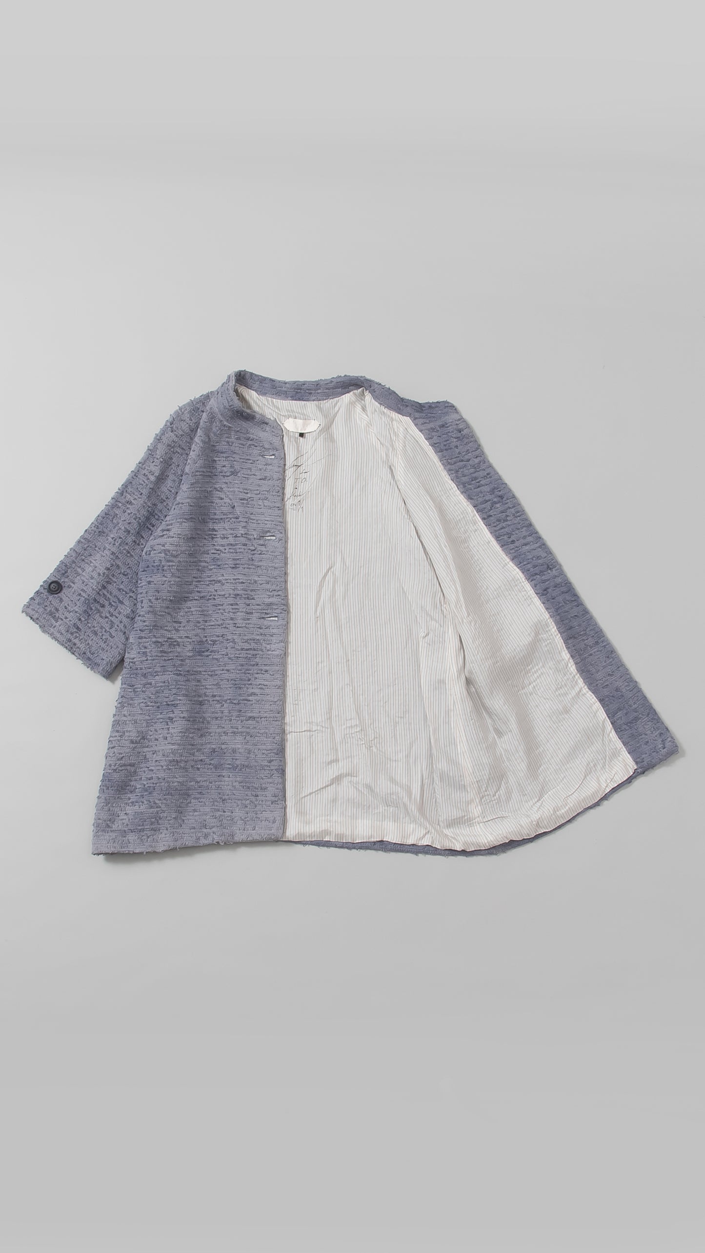 raglan split sleeve coat