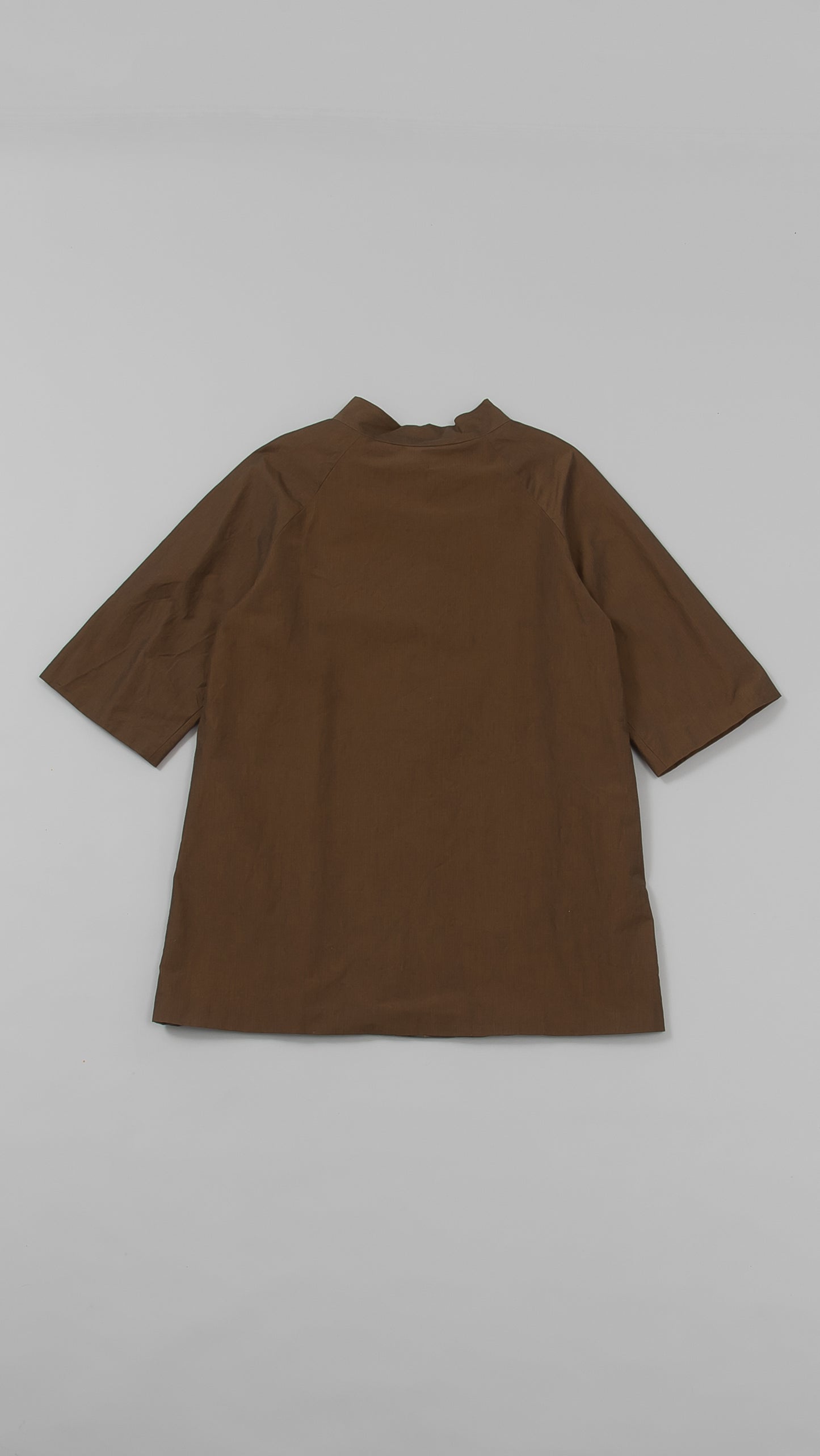 raglan split sleeve coat