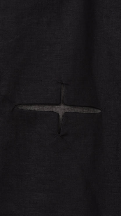 wo.fitted cross pocket short jacket