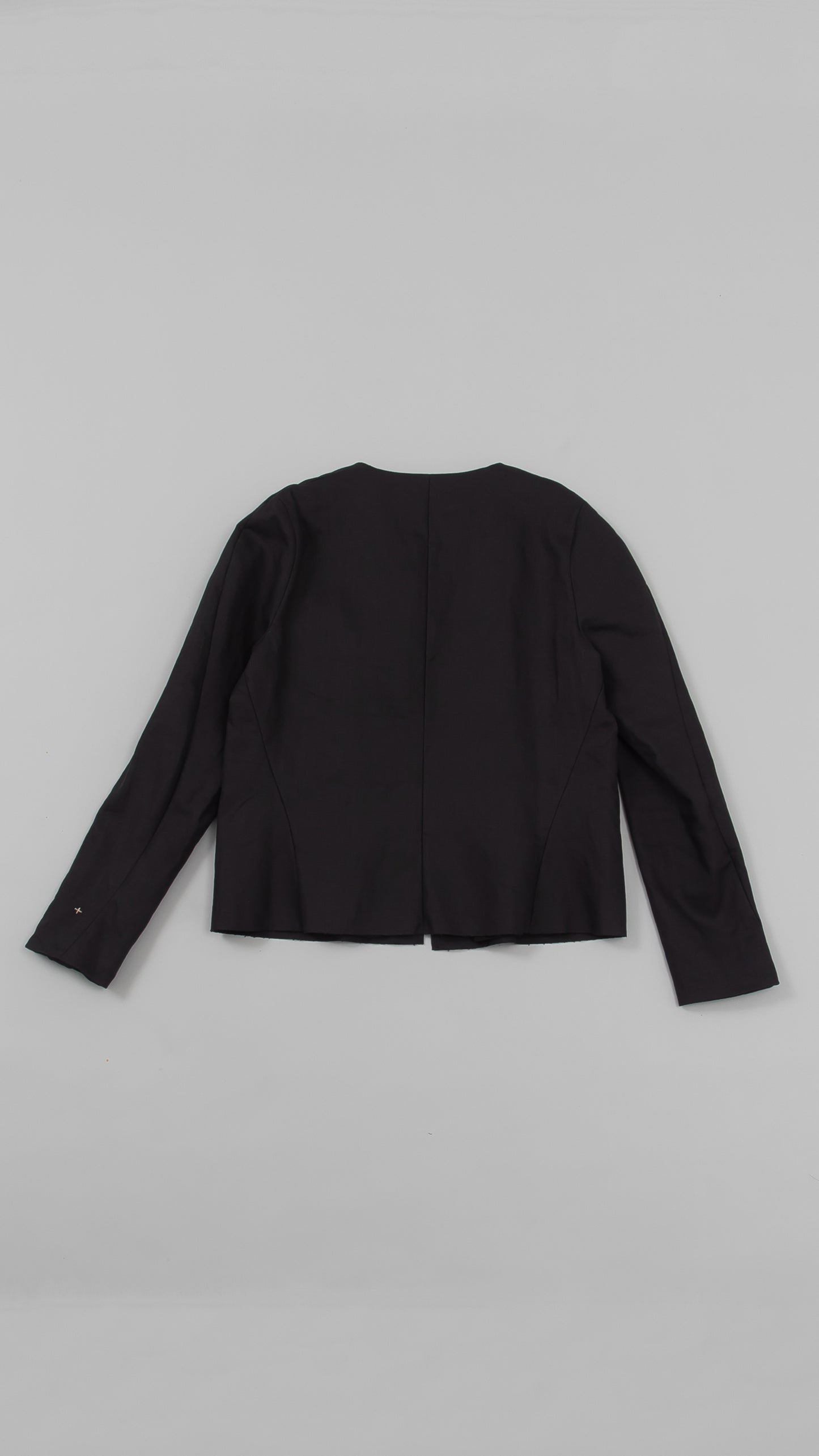 wo.fitted cross pocket short jacket