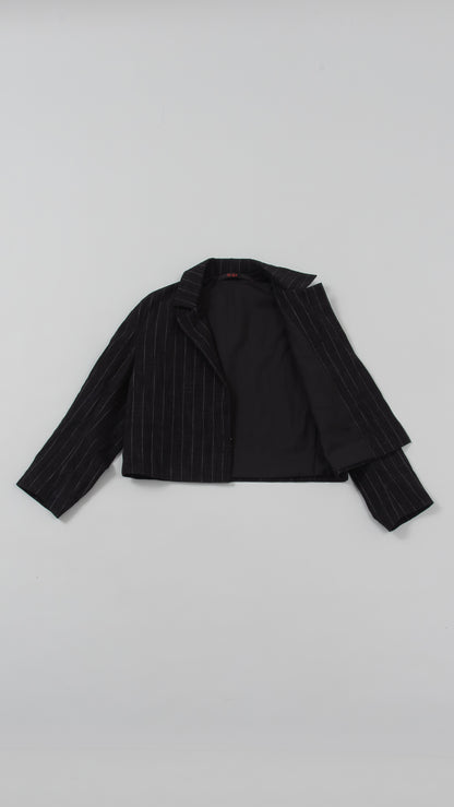 wo. 3 pocket oversized short jacket