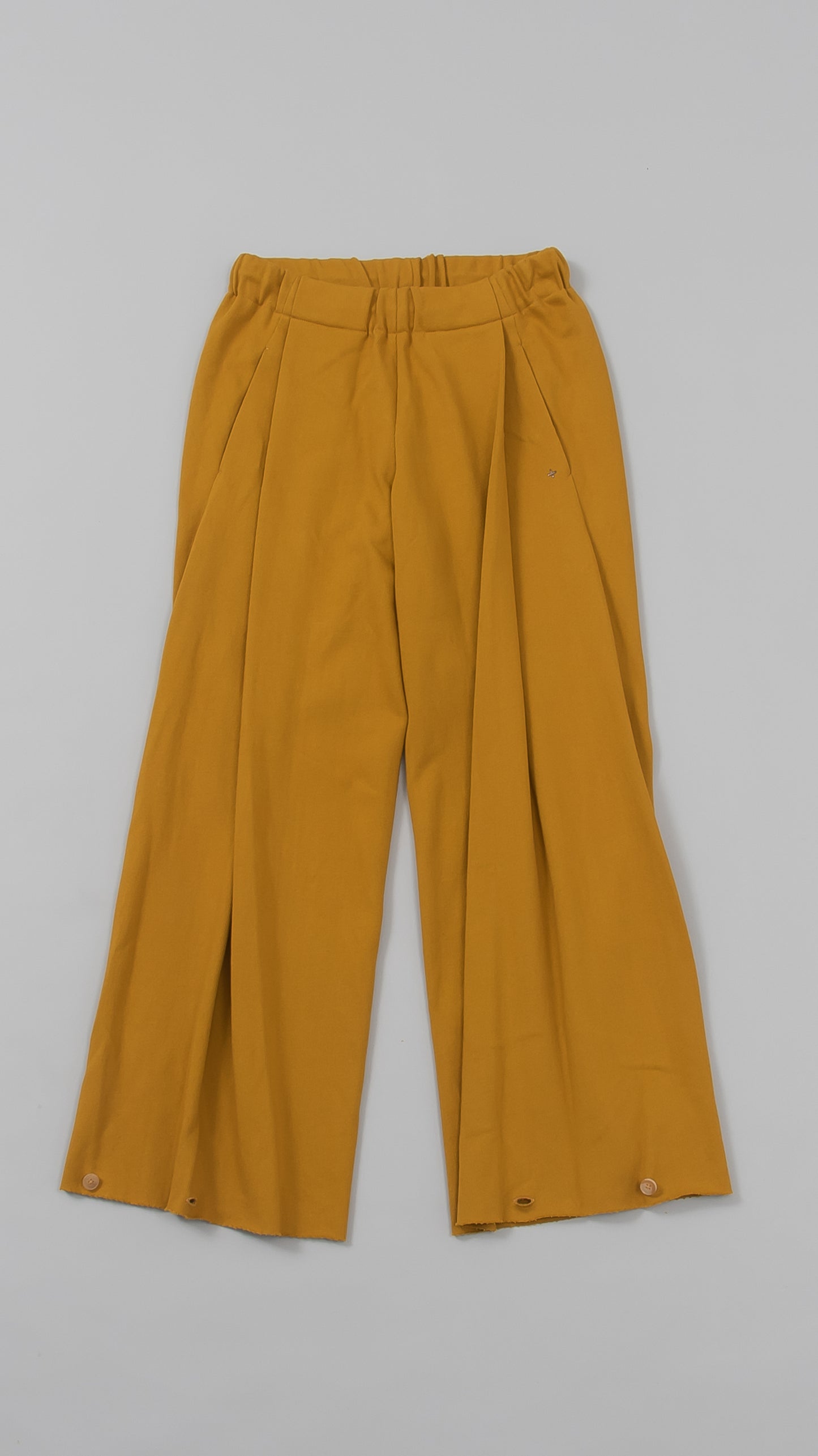 Elastic Waist 7/8-Length Pants