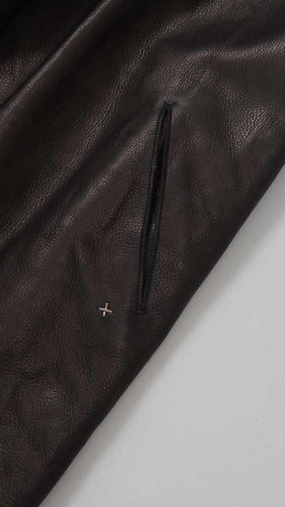 sleeveless open wide coat