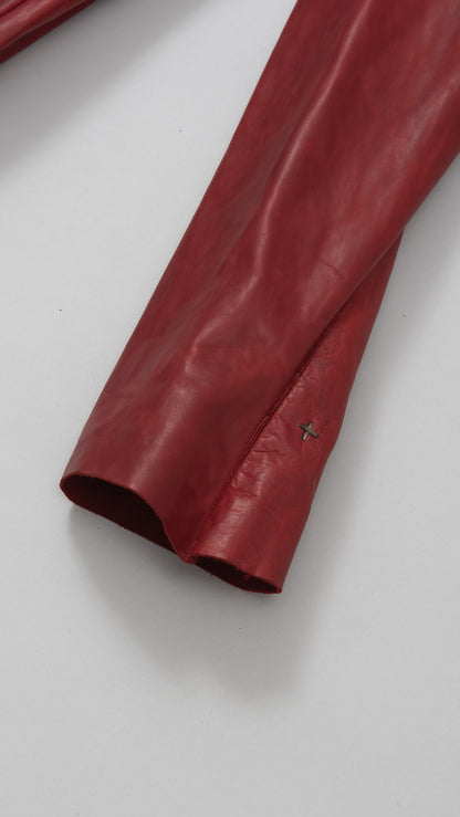 wo.vertial pocket unlined jacket