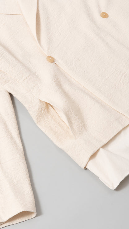 ovesized straight jacket pop out