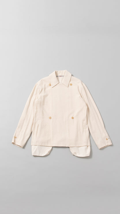 ovesized straight jacket pop out