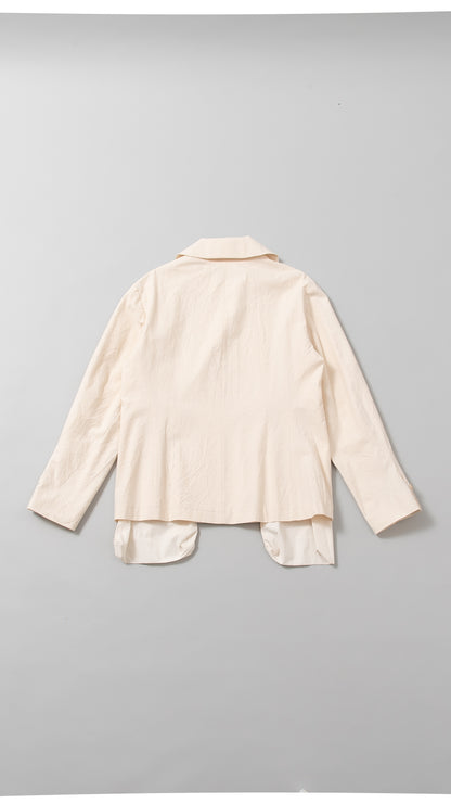 ovesized straight jacket pop out