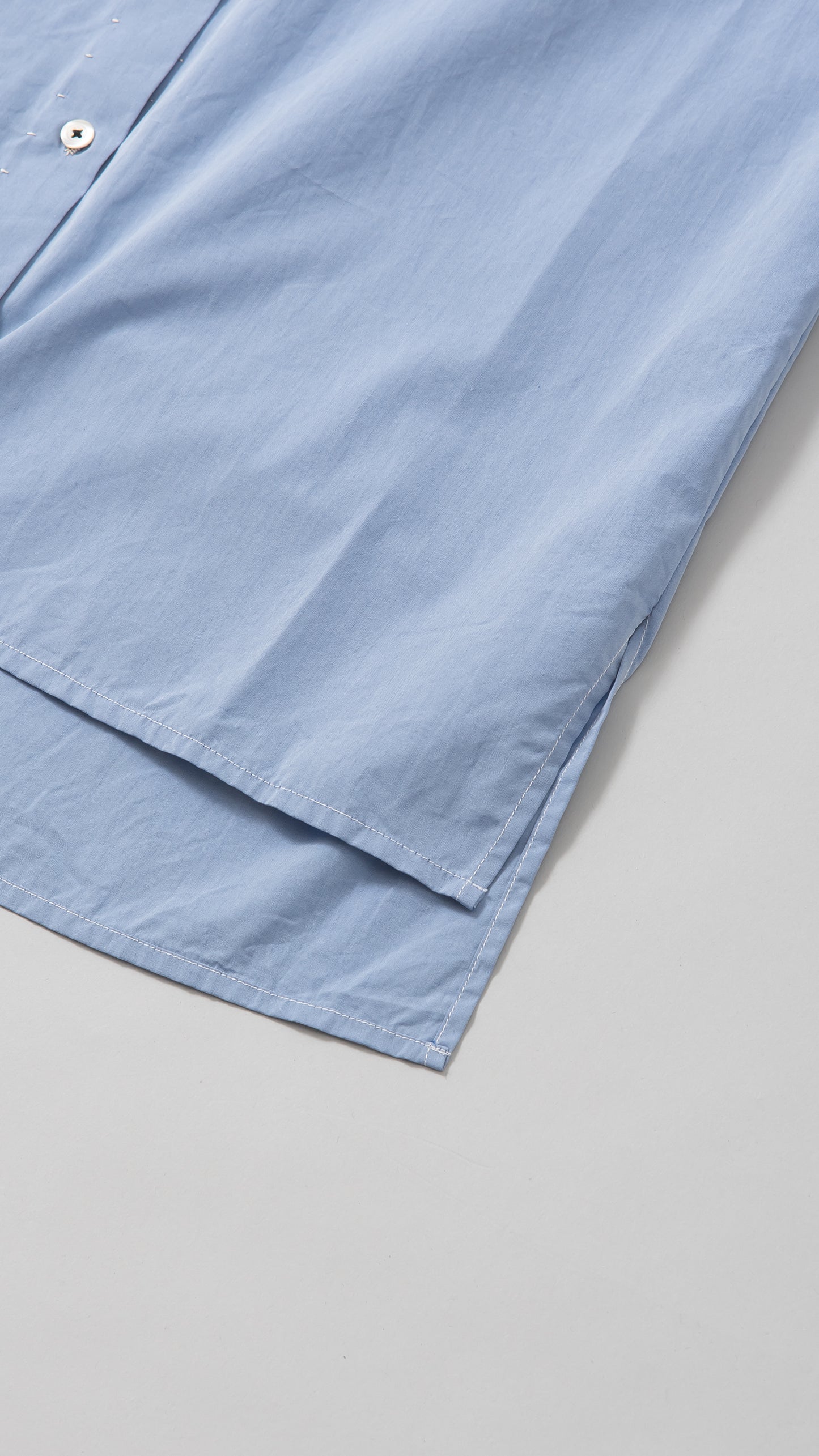 classic tailored extra long shirt