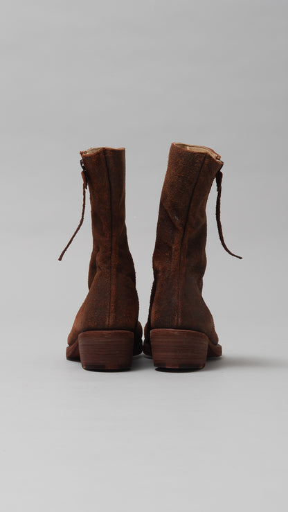 wo.side zipped tall boot w/ex heel
