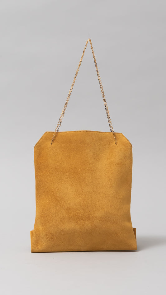 Small Lunch Bag with Gold Chain