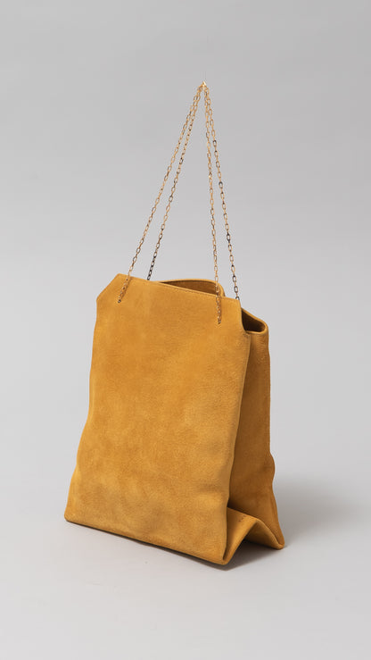Small Lunch Bag with Gold Chain