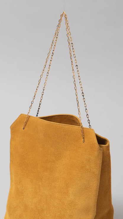 Small Lunch Bag with Gold Chain